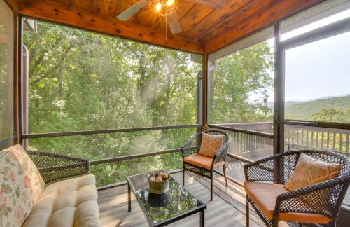 Mountain Cabin with Covered Decks and Fire Pit! - Foto 33