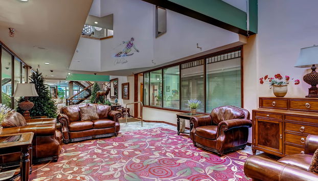 Coin salon dans le hall