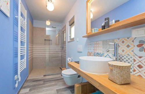 Villa Soleil in peaceful location with a sea view - Foto 9