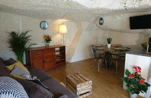 Les Gîtes des Châteaux, gîtes troglodytiques - Foto 51