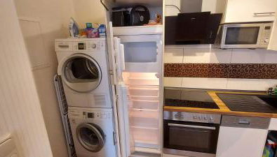 Apartment Popp Heilbronn - Foto 5, stove, dishwasher, toaster, minibar