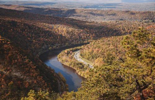 Luxe Farmhouse Chalet Sleeps 12 in Lake Harmony! Lakeview, Hot Tub, Fire pit, Games - Foto 6