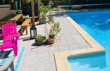 Gîte Le Bellevue avec piscine privative - climatisation - Foto 3