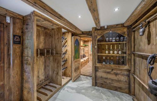 SOMPTUEUX CHALET BARON MEGEVE VUE.Jaccuzi.4 mn a pied au centre - Foto 2