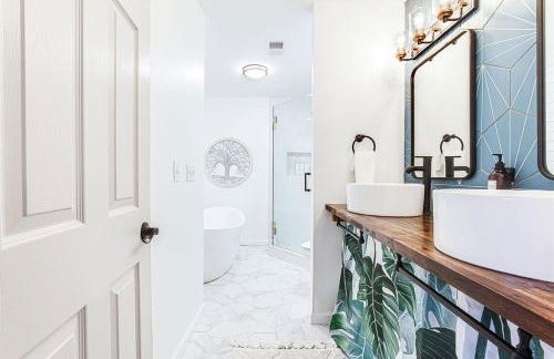 Scandi Chic-mins to KSU, Sleeps 5, wKing, pet friendly - Foto 10