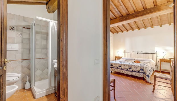 Amazing Chianti Site Olivo Shared Pool - Foto 4, Habitación