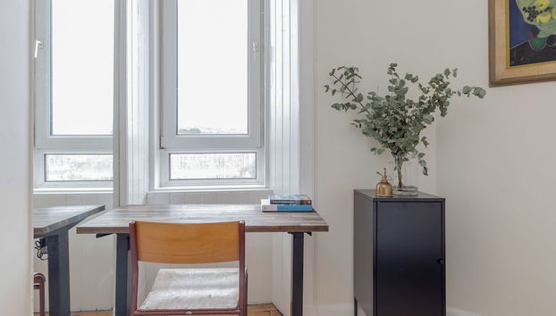 Edinburgh Castle Views Stylish 2BD Flat Sleeps 4 - Foto 2, Habitación