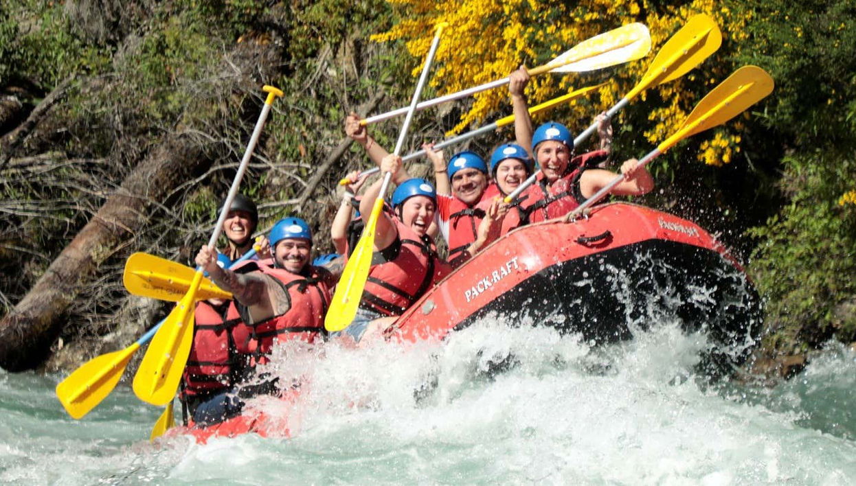 Rafting en el río Villegas