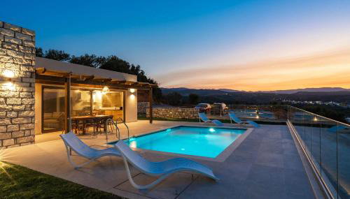 New Aggel's Infinity View Villa - private pool - Foto 2, sunbed