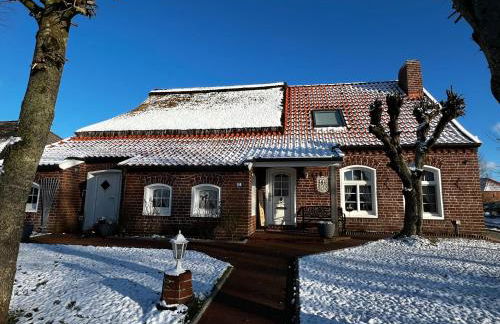 Lindenhuus-Urlaub unter einem Teilreetdach-Terrasse - Nahe Norden-Norddeich - Foto 35