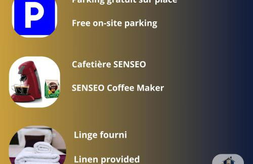 Le Fidji Cosy - Parking - Centre ville - Foto 25