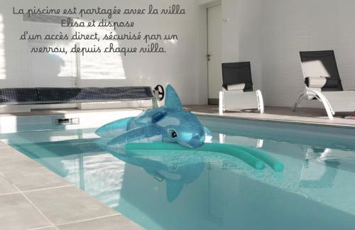 Villa Azénor Bretagne Piscine Intérieure Partagée toute l'année 100m plage - Foto 32