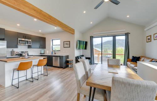 Quiet Alpine Hideaway with Panoramic Mountain Views! - Foto 3