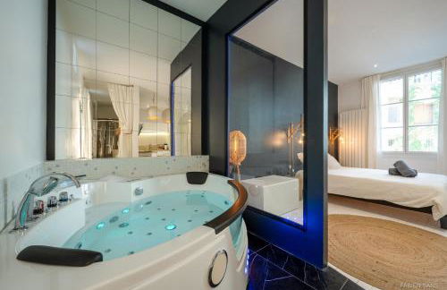LOFT Clim - Jacuzzi Centre Gare - Parking gratuit - Foto 9