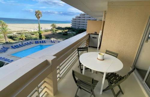 Bel appartement vue mer accès direct plage - Foto 16