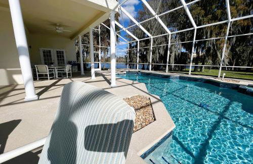 Lakefront Getaway LG South Facing Pool Hot Tub Pool Table & BBQ - 2 miles Disney - Foto 40