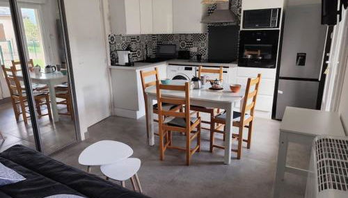 Mailh- Massibé 1 chambre 5 pers draps serviettes inclus parking près du ski tout confort - Foto 5