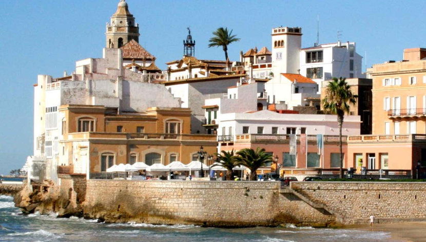 Sitges old town