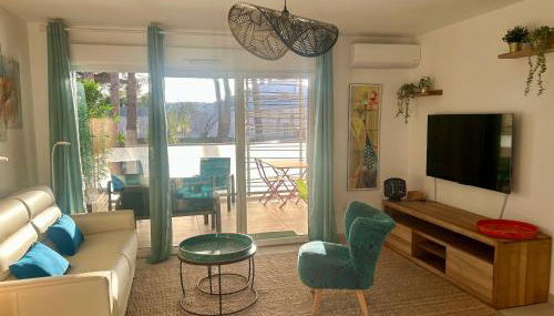 BLUE LODGE -4 étoiles-Loggia-2 Parking - Foto 3, Garden view