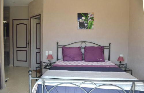 Villa Grasse vue mer exceptionnelle 8P piscine intérieure - Foto 8