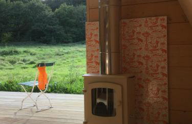 Aframe Tiny Home SILVA with private hot tub - Foto 14