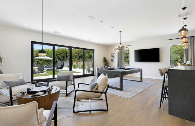 8bdr Villa Tennis/pickleball, Golf Green, Pool House, Gym, Bar Mesquite38 - Foto 18