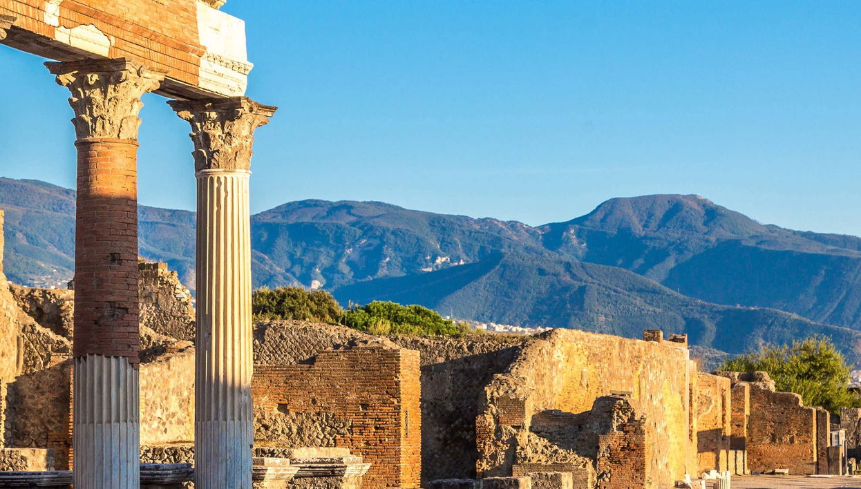 Tour por Pompeya, Herculano y el Vesubio