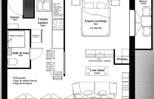 Studio Lessy - Centre village - AravisTour - Photo 5