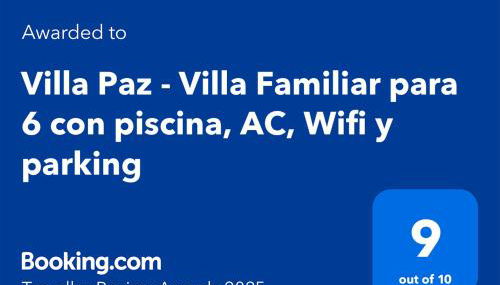 Villa Paz - Villa Familiar para 6 con piscina, AC, Wifi y parking - Foto 5