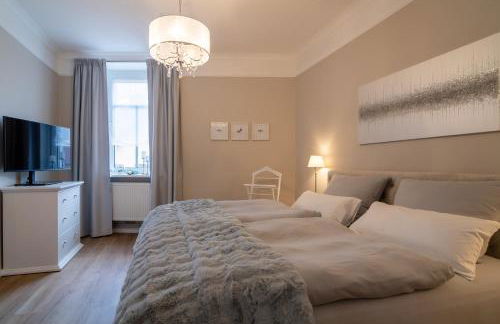 Lux Ferienwohnung altes Landwarenhaus mit Garten und zubuchbarer Sauna - Foto 25