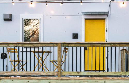 Modern Tiny House with hot tub & river near Stowe - Foto 8