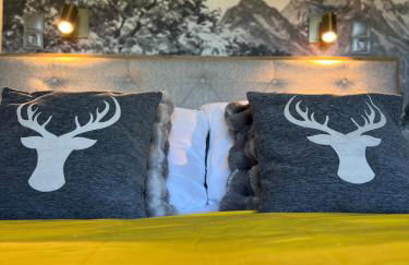 Bavaria Mountain Chalet DESIGN Ferienwohnung SKI Arber Osser Terrasse Sauna in Villa mit Bergblick bis 6 Pers - Foto 21