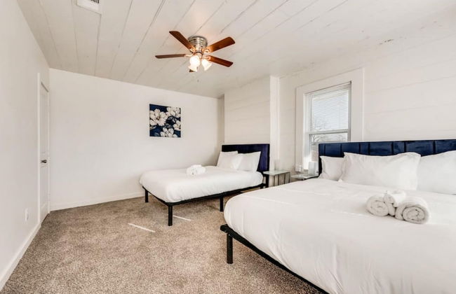 4 Queen Beds High Speed Wifi Private Parking - Foto 13