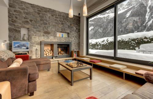 Chalet Safari. Face au Mont-Blanc. - Foto 35