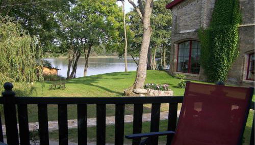 Graureiher - Gemütliche Ferienwohnung mit Sauna, Bootsverleih & Naturerlebnis - Foto 1, Garden view