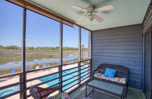 Bella Vista: Marshfront Condo 1 Block To The Beach. Pool & Hot Tub-1st Floor - Photo 7