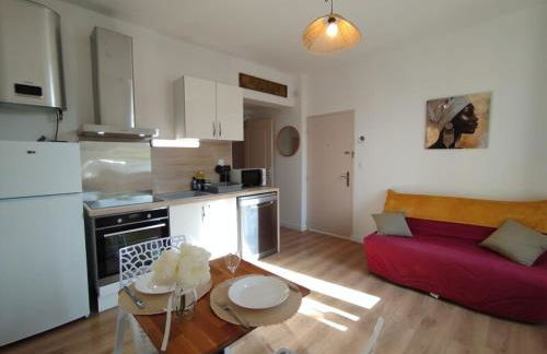 Appart 2 lits tv Wifi Parking Jardin - Foto 2