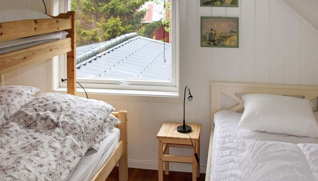 10 Person Holiday Home in Lyngseidet - Foto 4, Quarto