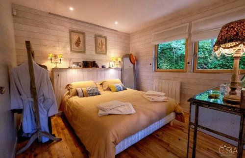 Détente au Bord de l'Eau - Le Chalet du Carla avec Spa et Ponton Privé - Foto 7