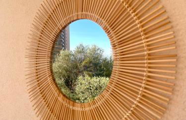 Luxueux Studio Neuf - Frontière Monaco - Piscine - Parking privé - Foto 29