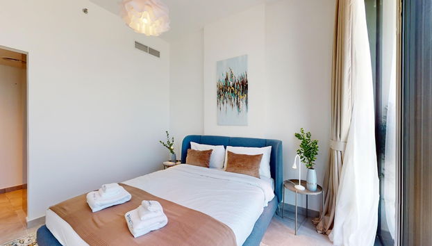 Primestay - 1BR in Catch Residence - JVC - Foto 4, Habitación