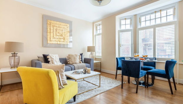 Stylish 3BR 2BA in Mayfair by Hyde Park - Foto 4, Habitación