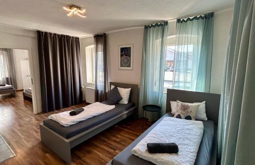 OhPardon! GAILDORF - Monteurwohnung im EG, Einzelbetten, Loggia & Garten - Foto 1