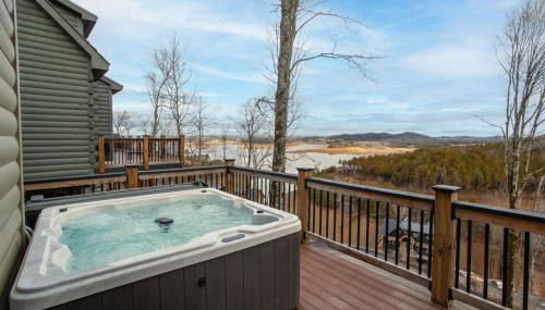 Chalet Amelia Lake View HotTub Fireplace Arcade - Foto 2