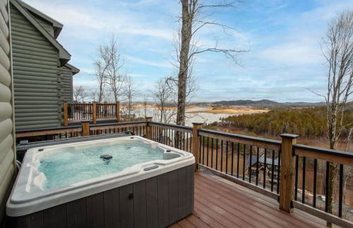 Chalet Amelia Lake View HotTub Fireplace Arcade - Foto 2