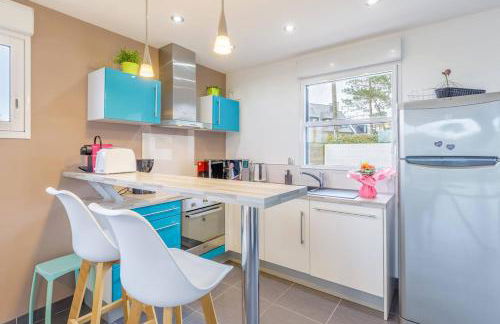 Villa Yana Bretagne Piscine Intérieure partagée et Spa Privatif 100m de la Plage - Foto 32