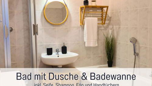Schöne, ruhige Stadtwohnung, Küche, SmartTV, 1-5 Pers - Foto 2, Shower