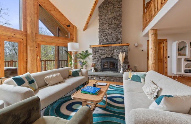 Sun-filled Log Home on 20 Prvt Acres Nr Rhinebeck - Foto 14