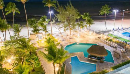 Flat 10 andar no Golden Beach acesso direto a praia - Photo 2