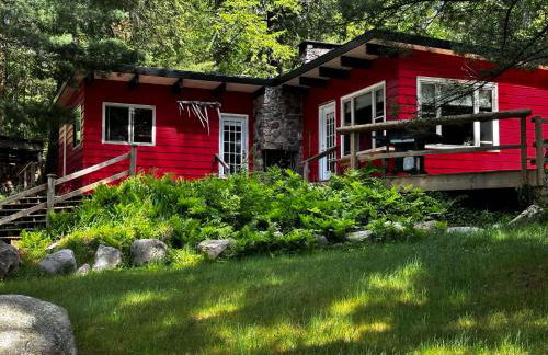 Well-appointed Adirondack cabin directly on 9-mile lake - Foto 15